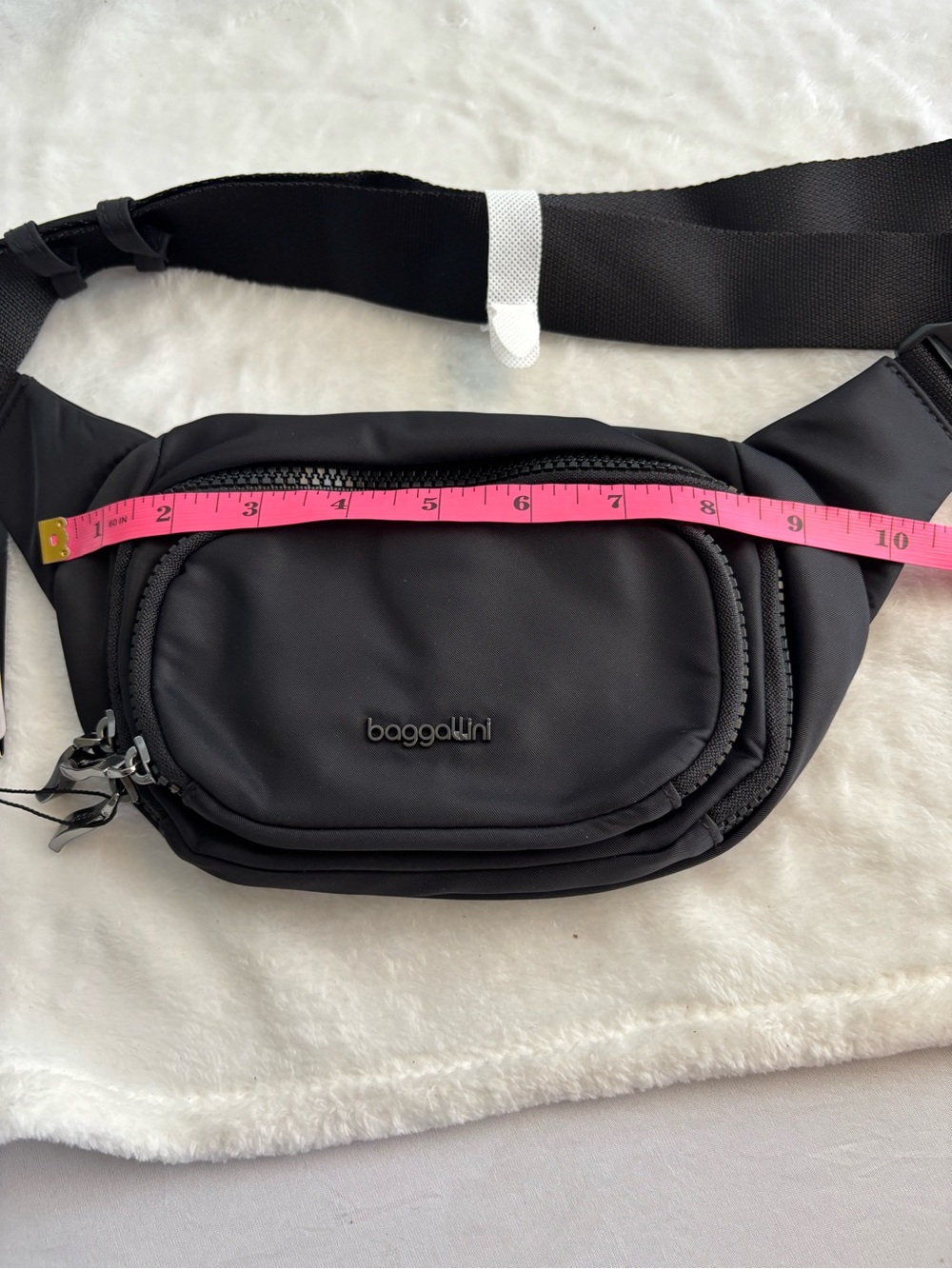 BAGGALLINI Women's On The Go Waist Pack Belt Bag Black - Picture 10 of 12